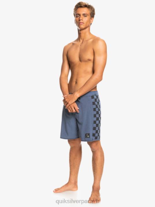Hommes Quiksilver boardshort chanvre stretch original arch wash 18 D6PT1670 blazer bleu marine
