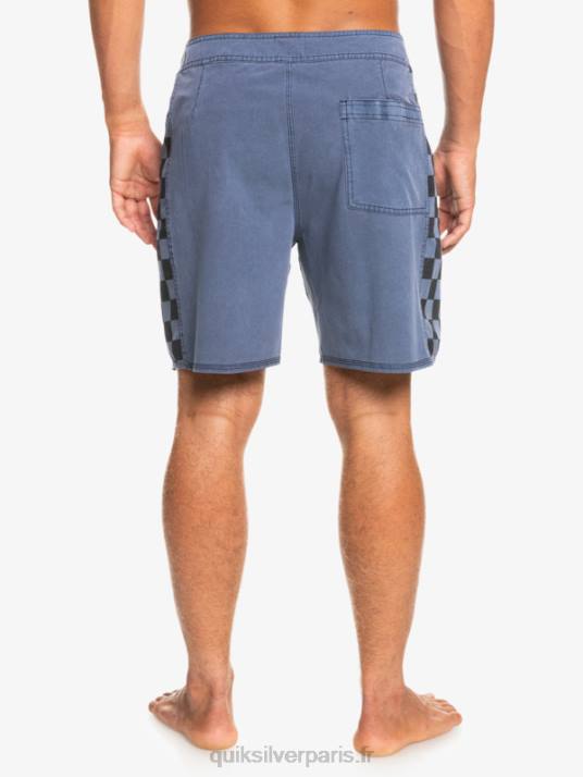 Hommes Quiksilver boardshort chanvre stretch original arch wash 18 D6PT1670 blazer bleu marine