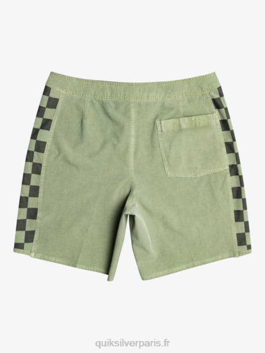 Hommes Quiksilver boardshort chanvre stretch original arch wash 18 D6PT1672 thym