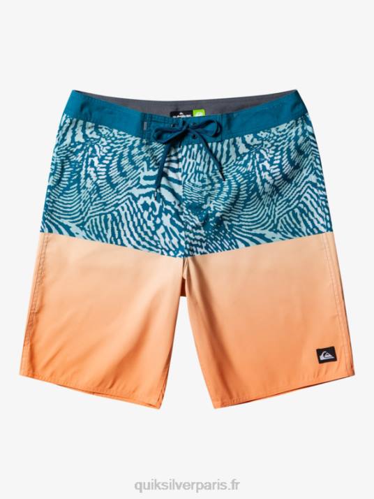 Hommes Quiksilver boardshort division 20 de tous les jours D6PT668 bleu marocain