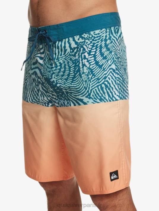 Hommes Quiksilver boardshort division 20 de tous les jours D6PT668 bleu marocain