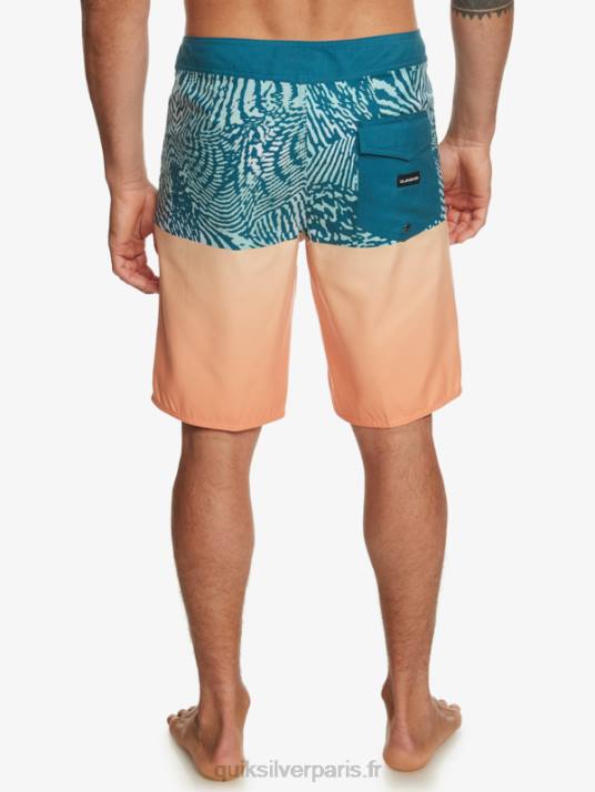 Hommes Quiksilver boardshort division 20 de tous les jours D6PT668 bleu marocain
