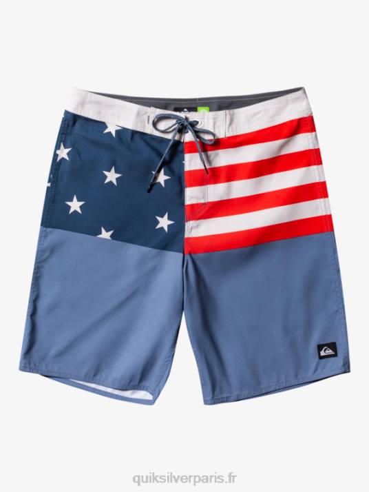 Hommes Quiksilver boardshort division 20 de tous les jours D6PT670 La marine de minuit