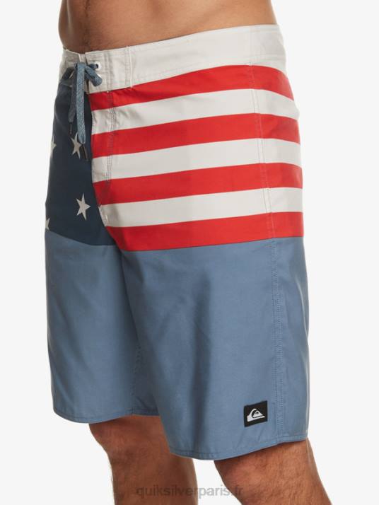 Hommes Quiksilver boardshort division 20 de tous les jours D6PT670 La marine de minuit