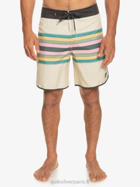 Hommes Quiksilver boardshort festonné 19 de tous les jours D6PT767 bouleau