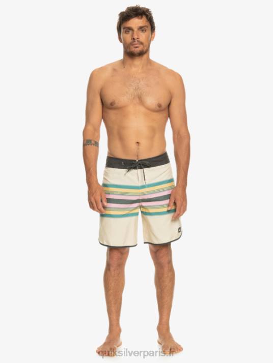Hommes Quiksilver boardshort festonné 19 de tous les jours D6PT767 bouleau