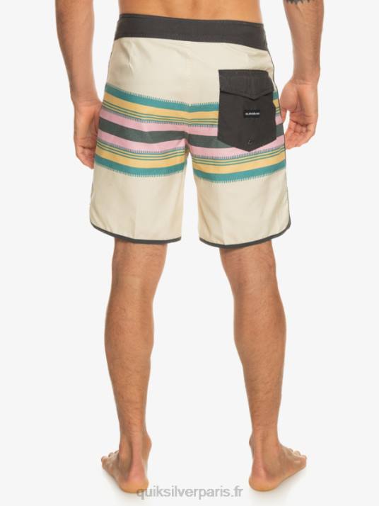 Hommes Quiksilver boardshort festonné 19 de tous les jours D6PT767 bouleau
