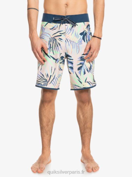Hommes Quiksilver boardshort festonné 19 en soie de surf D6PT1495 fouet à la pêche