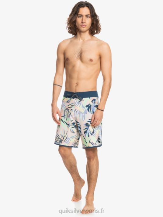 Hommes Quiksilver boardshort festonné 19 en soie de surf D6PT1495 fouet à la pêche