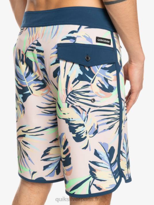 Hommes Quiksilver boardshort festonné 19 en soie de surf D6PT1495 fouet à la pêche
