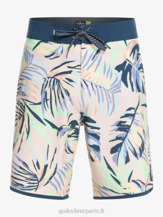Hommes Quiksilver boardshort festonné 19 en soie de surf D6PT1495 fouet à la pêche