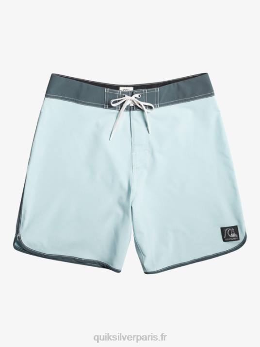 Hommes Quiksilver boardshort original festonné 18 D6PT88 bleu ciel
