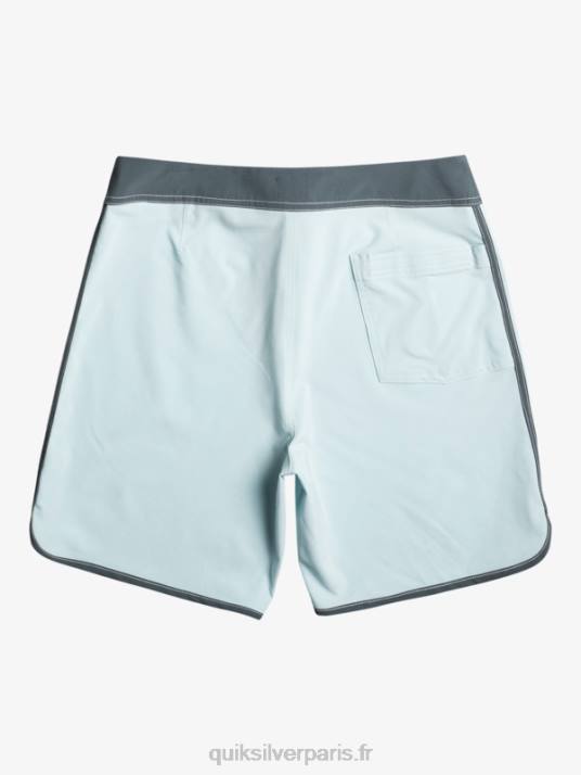 Hommes Quiksilver boardshort original festonné 18 D6PT88 bleu ciel