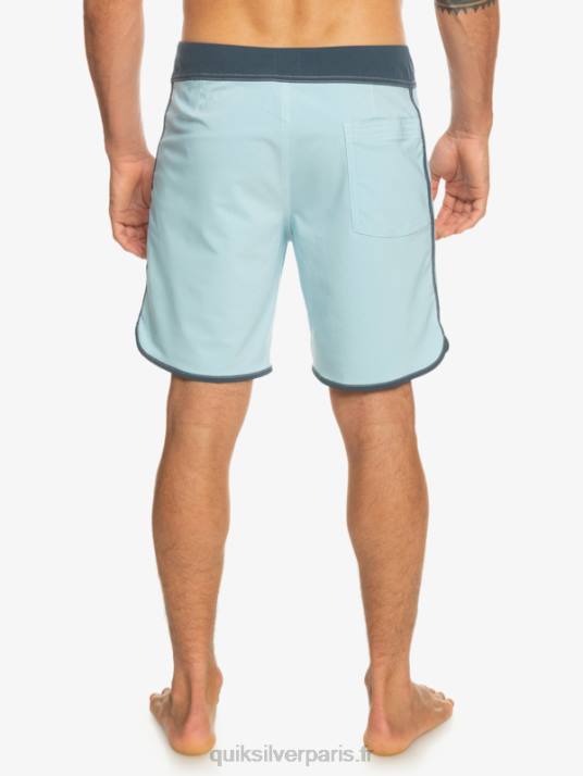 Hommes Quiksilver boardshort original festonné 18 D6PT88 bleu ciel