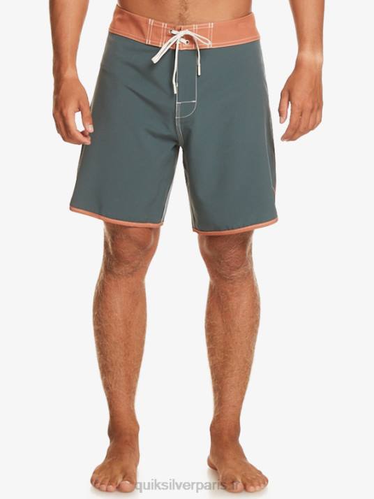 Hommes Quiksilver boardshort original festonné 18 D6PT89 ardoise foncée