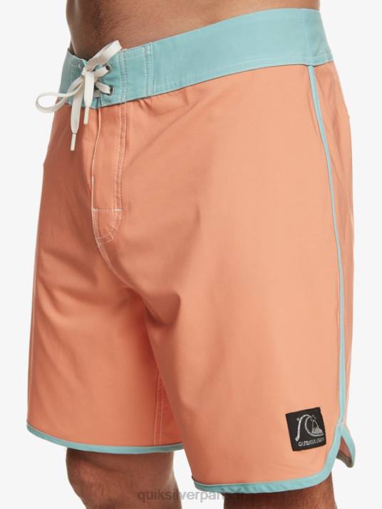 Hommes Quiksilver boardshort original festonné 18 D6PT90 bronzer au cuivre