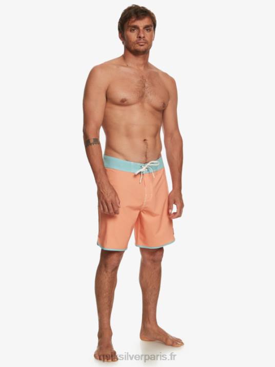 Hommes Quiksilver boardshort original festonné 18 D6PT90 bronzer au cuivre