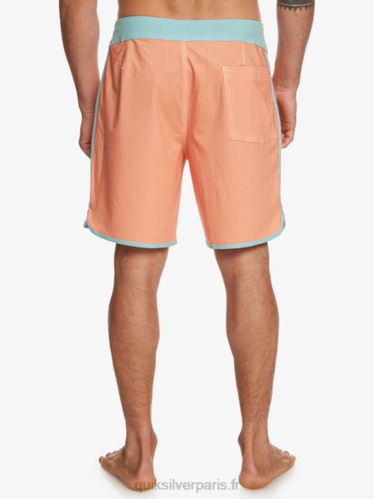 Hommes Quiksilver boardshort original festonné 18 D6PT90 bronzer au cuivre
