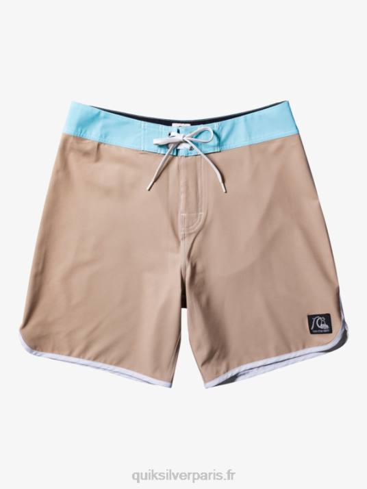 Hommes Quiksilver boardshort original festonné 18 D6PT91 gris olive