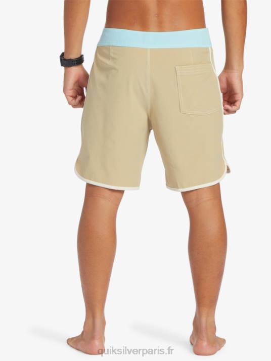 Hommes Quiksilver boardshort original festonné 18 D6PT91 gris olive