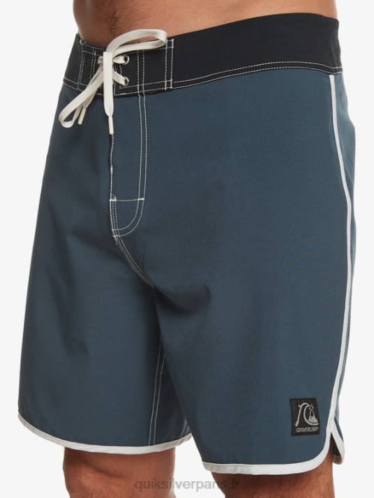 Hommes Quiksilver boardshort original festonné 18 D6PT92 La marine de minuit