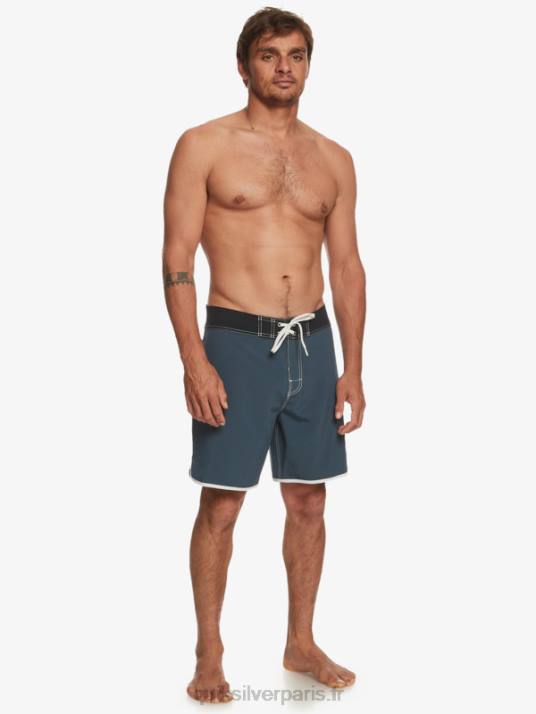 Hommes Quiksilver boardshort original festonné 18 D6PT92 La marine de minuit