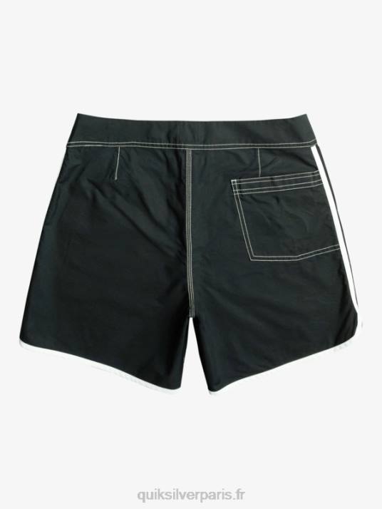 Hommes Quiksilver boardshort original à pression festonnée 16 D6PT168 noir