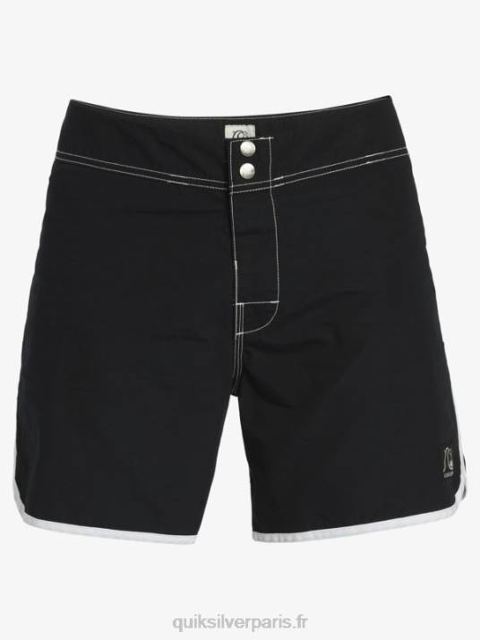 Hommes Quiksilver boardshort original à pression festonnée 16 D6PT168 noir