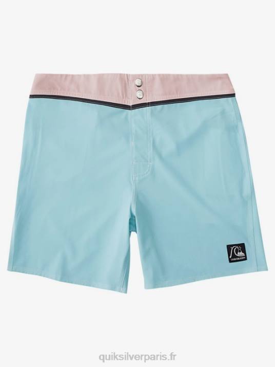 Hommes Quiksilver boardshort recyclé solid snap 17 D6PT1828 teinte bleue