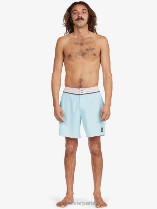 Hommes Quiksilver boardshort recyclé solid snap 17 D6PT1828 teinte bleue