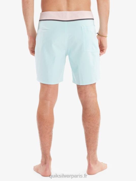 Hommes Quiksilver boardshort recyclé solid snap 17 D6PT1828 teinte bleue