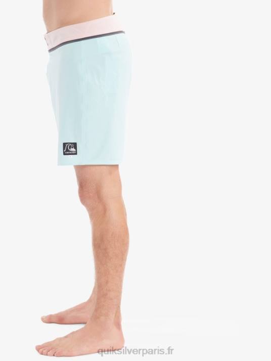 Hommes Quiksilver boardshort recyclé solid snap 17 D6PT1828 teinte bleue
