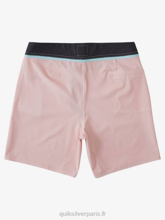 Hommes Quiksilver boardshort recyclé solid snap 17 D6PT1829 rose tendre