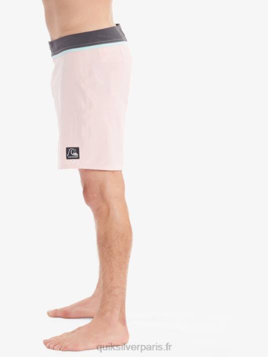 Hommes Quiksilver boardshort recyclé solid snap 17 D6PT1829 rose tendre