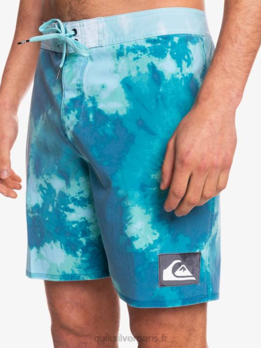 Hommes Quiksilver boardshort surfsilk acid wash 18 D6PT1746 port de mer
