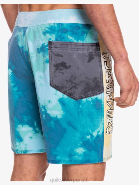 Hommes Quiksilver boardshort surfsilk acid wash 18 D6PT1746 port de mer
