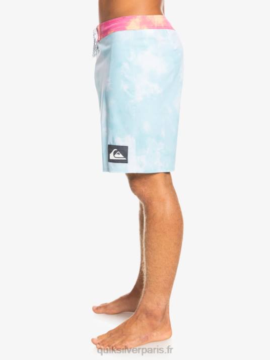 Hommes Quiksilver boardshort surfsilk acid wash 18 D6PT1748 ange bleu