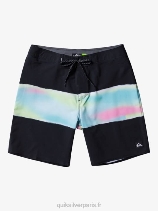 Hommes Quiksilver boardshort surfsilk air brush 19 D6PT643 noir