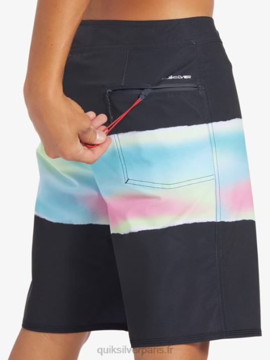 Hommes Quiksilver boardshort surfsilk air brush 19 D6PT643 noir