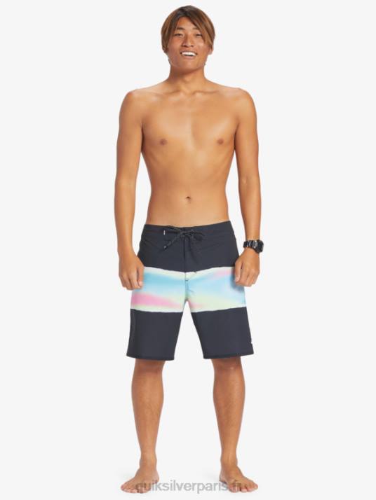 Hommes Quiksilver boardshort surfsilk air brush 19 D6PT643 noir
