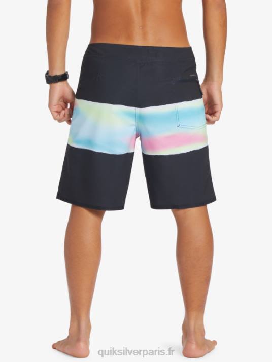 Hommes Quiksilver boardshort surfsilk air brush 19 D6PT643 noir