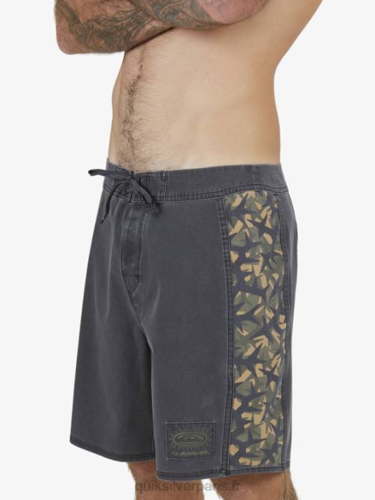 Hommes Quiksilver boardshort surfsilk arch 18 D6PT1697 noir