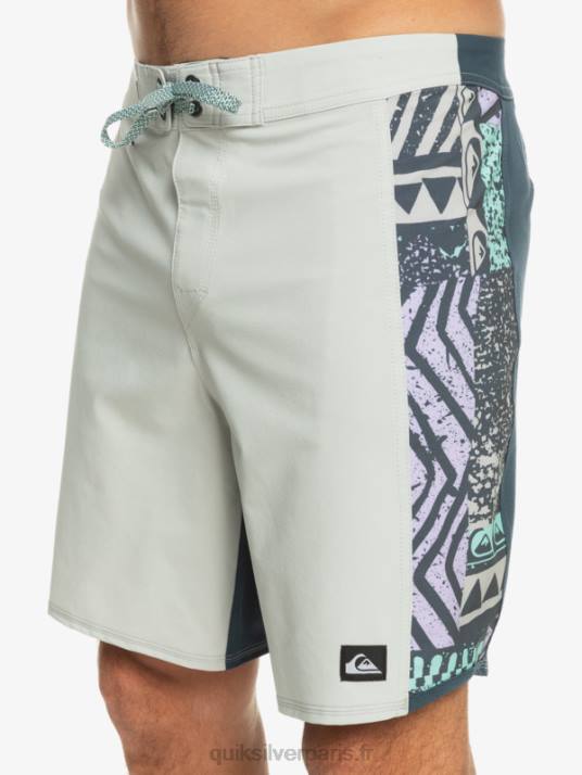 Hommes Quiksilver boardshort surfsilk arch 18 D6PT311 gris violet