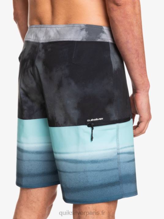 Hommes Quiksilver boardshort surfsilk five-0 19 D6PT1798 noir