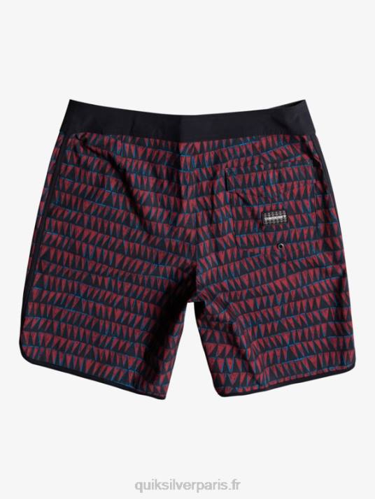 Hommes Quiksilver boardshort surfsilk hawaii festonné 19 D6PT1322 vin rubis
