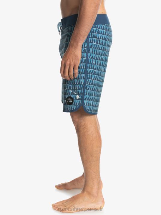 Hommes Quiksilver boardshort surfsilk hawaii festonné 19 D6PT1323 bleu provincial
