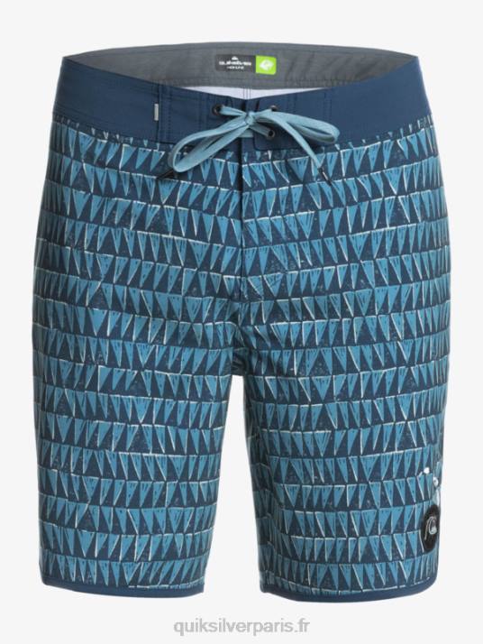 Hommes Quiksilver boardshort surfsilk hawaii festonné 19 D6PT1323 bleu provincial