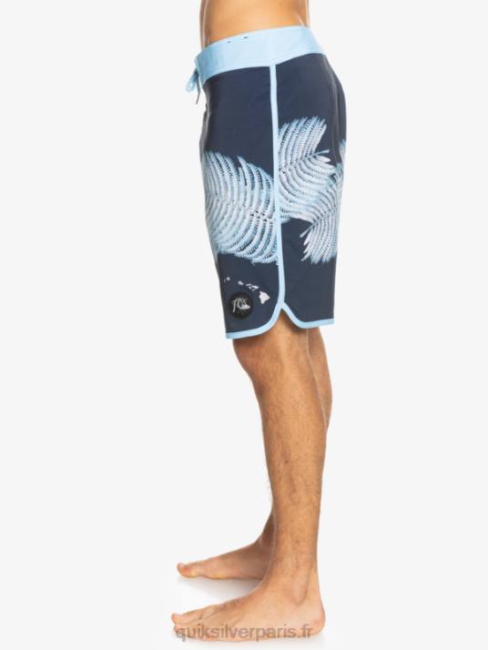 Hommes Quiksilver boardshort surfsilk hawaii festonné 19 D6PT1880 blazer bleu marine