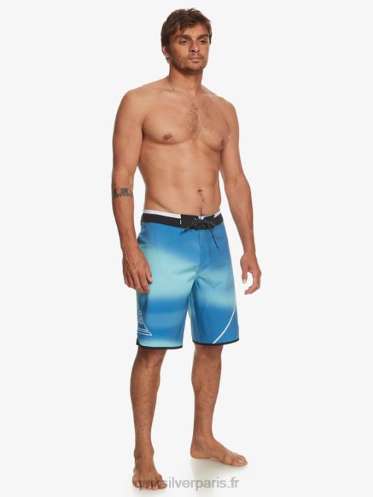 Hommes Quiksilver boardshort surfsilk new wave 20 D6PT225 bleu rivière