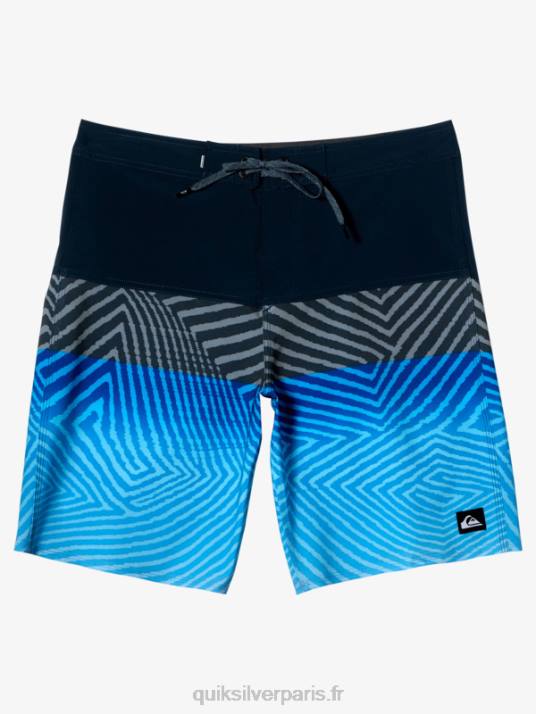 Hommes Quiksilver boardshort surfsilk panel 20 D6PT128 La marine de minuit